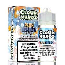 ICED Cloud Nurdz  Peach Blue Razz