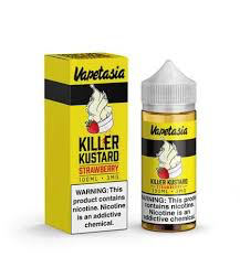 STRAWBERRY KILLER KUSTARD - VAPETASIA