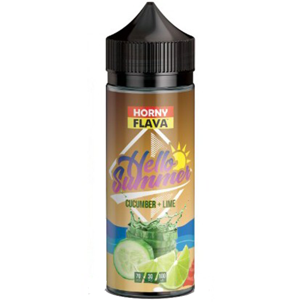 Horny Flava Summer Edition Cucumber & Lime 120ml