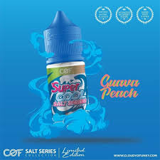 SALT SUPER COOL GUAVA PEACH (30ml) by Cloudy O Funky