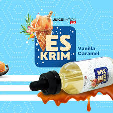 ES KRIM VANILLA CARAMEL by Juice Nation (60ml)