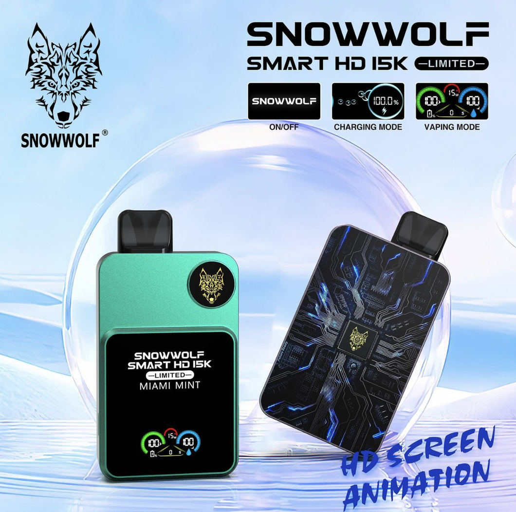 SNOWWOLF SMART HD 15K LIMITED DISPOSABLE