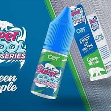 SALT SUPER COOL GREEN APPLE (30ml) by Cloudy O Funky