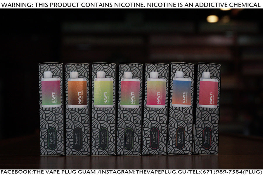 NAWTi Disposable - 5500 puffs 5% 650 mAH