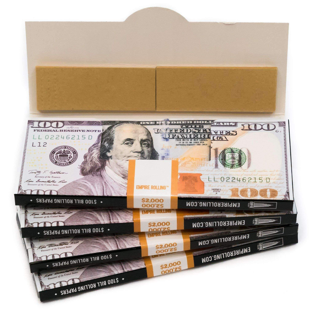 BENNY TM BOX | $100 BILL ROLLING PAPERS