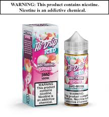 ICED NECTARINE LYCHEE - HI-DRIP E-LIQUIDS