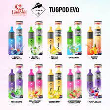 TUGPOD EVO DISPOSABLE VAPE 4500 PUFFS