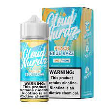 ICED-CLOUD NURDZ PEACH BLUE RAZZ